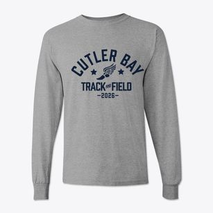 Cutler Bay Middle School Track and Field Classic Long Sleeve T-Shirt