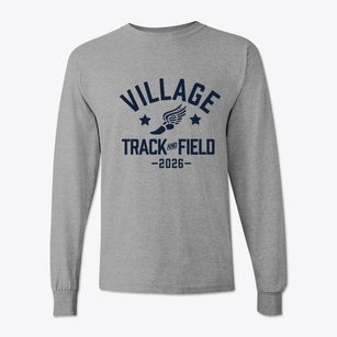 Village Academy Track and Field Classic Long Sleeve T-Shirt