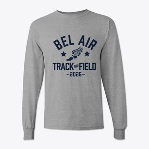 Bel Air Elementary School Track and Field Classic Long Sleeve T-Shirt