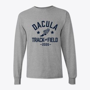 Dacula Middle School Track and Field Classic Long Sleeve T-Shirt