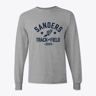 Sanders Academy Track and Field Classic Long Sleeve T-Shirt