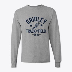 Gridley Middle School Track and Field Classic Long Sleeve T-Shirt