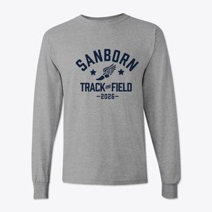 Sanborn High School Track and Field Classic Long Sleeve T-Shirt
