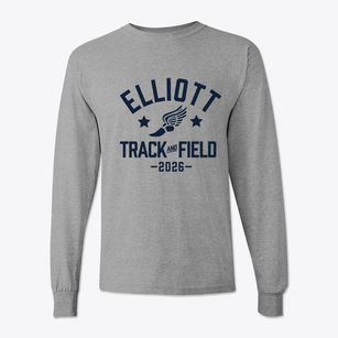 Elliott Elementary School Track and Field Classic Long Sleeve T-Shirt