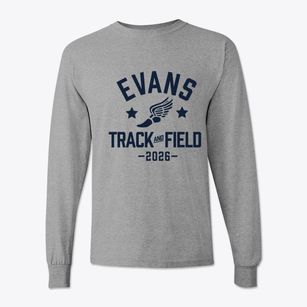 Evans Middle School Track and Field Classic Long Sleeve T-Shirt