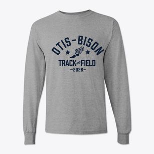 Otis-bison High School Track and Field Classic Long Sleeve T-Shirt