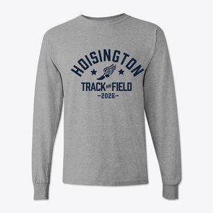 Hoisington High School Track and Field Classic Long Sleeve T-Shirt