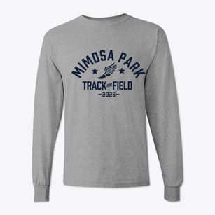 Mimosa Park Elementary School Track and Field Classic Long Sleeve T-Shirt