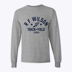 R F Wilson Elementary School Track and Field Classic Long Sleeve T-Shirt