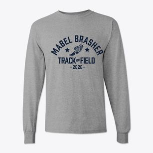 Mabel Brasher Elementary School Track and Field Classic Long Sleeve T-Shirt