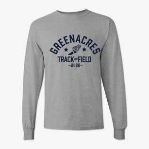 Greenacres Middle School Track and Field Classic Long Sleeve T-Shirt