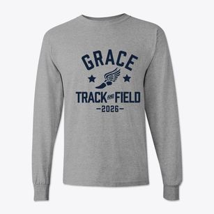 Grace Christian School Track and Field Classic Long Sleeve T-Shirt