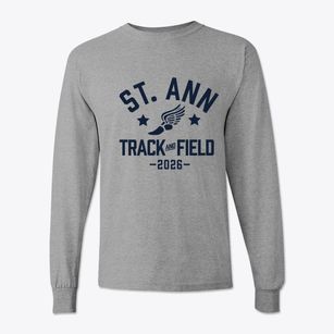 St Ann School Track and Field Classic Long Sleeve T-Shirt
