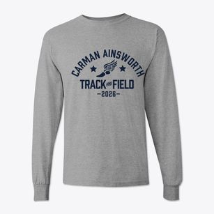 Carman Ainsworth Junior High School Track and Field Classic Long Sleeve T-Shirt