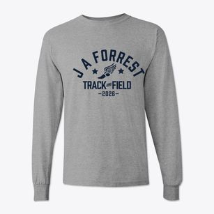 J A Forrest Elementary School Track and Field Classic Long Sleeve T-Shirt