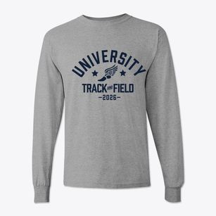 University Prep Track and Field Classic Long Sleeve T-Shirt