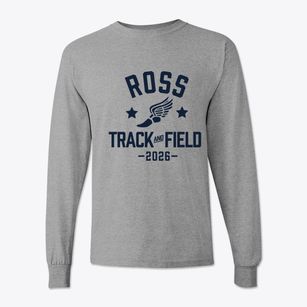 Ross School Track and Field Classic Long Sleeve T-Shirt