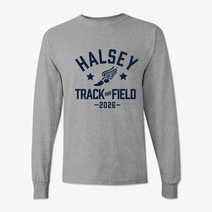 Halsey Middle School Track and Field Classic Long Sleeve T-Shirt
