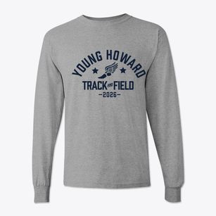 Young Howard Elementary School Track and Field Classic Long Sleeve T-Shirt