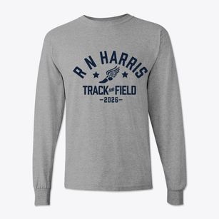 R N Harris Elementary Magnet School Track and Field Classic Long Sleeve T-Shirt