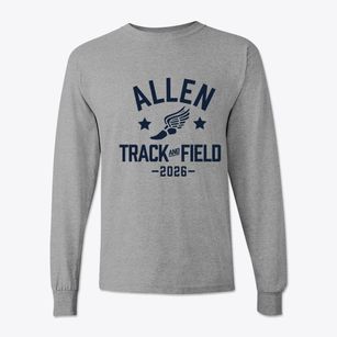 Allen Middle School Track and Field Classic Long Sleeve T-Shirt