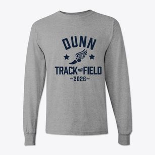Dunn Middle School Track and Field Classic Long Sleeve T-Shirt