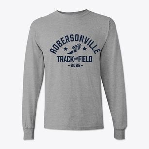 Robersonville High School Track and Field Classic Long Sleeve T-Shirt