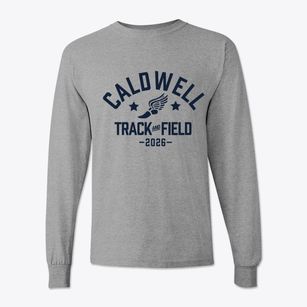 Caldwell High School Track and Field Classic Long Sleeve T-Shirt