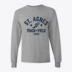Saint Agnes School Track and Field Classic Long Sleeve T-Shirt