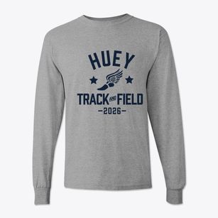 Huey Elementary School Track and Field Classic Long Sleeve T-Shirt