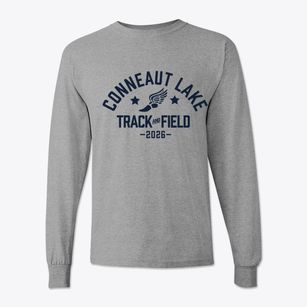 Conneaut Lake High School Track and Field Classic Long Sleeve T-Shirt