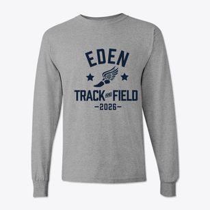 Eden Christian Academy Track and Field Classic Long Sleeve T-Shirt