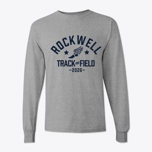 Rockwell Elementary School Track and Field Classic Long Sleeve T-Shirt