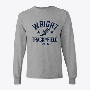 Wright Elementary School Track and Field Classic Long Sleeve T-Shirt