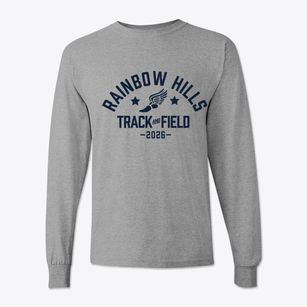 Rainbow Hills Baptist School Track and Field Classic Long Sleeve T-Shirt