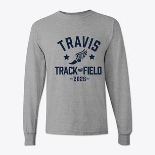 Travis Elementary School Track and Field Classic Long Sleeve T-Shirt