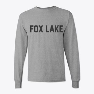 Fox Lake Wisconsin Classic Block Classic Long Sleeve T-Shirt