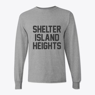 Shelter Island Heights New York Classic Block Classic Long Sleeve T-Shirt
