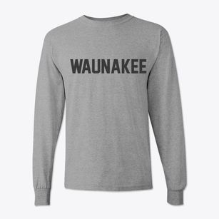 Waunakee Wisconsin Classic Block Classic Long Sleeve T-Shirt