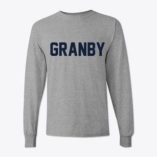Granby New York Classic Block Classic Long Sleeve T-Shirt