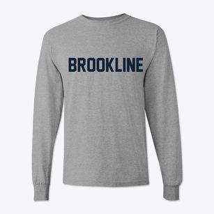 Brookline New Hampshire Classic Block Classic Long Sleeve T-Shirt