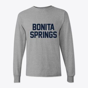 Bonita Springs Florida Classic Block Classic Long Sleeve T-Shirt