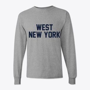 West New York New Jersey Classic Block Classic Long Sleeve T-Shirt