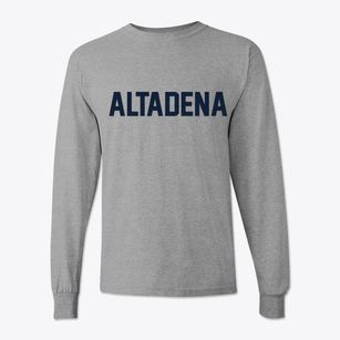 Altadena California Classic Block Classic Long Sleeve T-Shirt