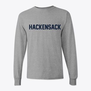 Hackensack New Jersey Classic Block Classic Long Sleeve T-Shirt