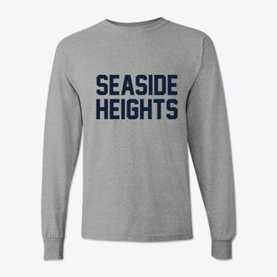 Seaside Heights New Jersey Classic Block Classic Long Sleeve T-Shirt