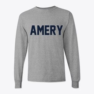 Amery Wisconsin Classic Block Classic Long Sleeve T-Shirt