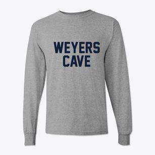 Weyers Cave Virginia Classic Block Classic Long Sleeve T-Shirt