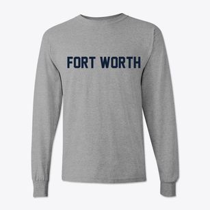Fort Worth Texas Classic Block Classic Long Sleeve T-Shirt