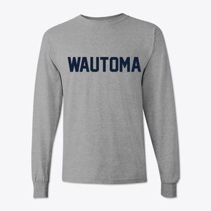 Wautoma Wisconsin Classic Block Classic Long Sleeve T-Shirt